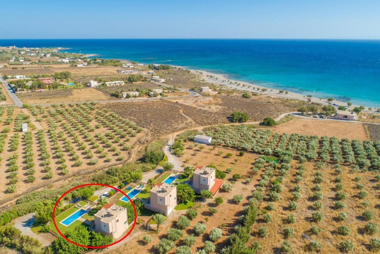 Spiros Beach Villa Frangokastello Dış mekan fotoğraf